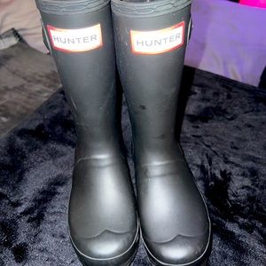 Girls Reflective Hunter Rainboots - size 1